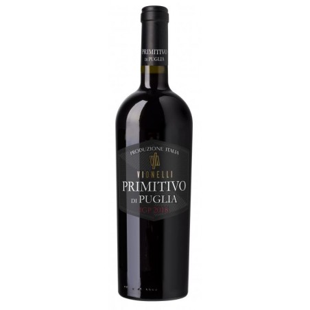 Vionelli Primitivo di Puglia czerwone półwytrawne