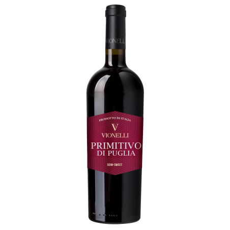 Vionelli Primitivo di Puglia czerwone półsłodkie