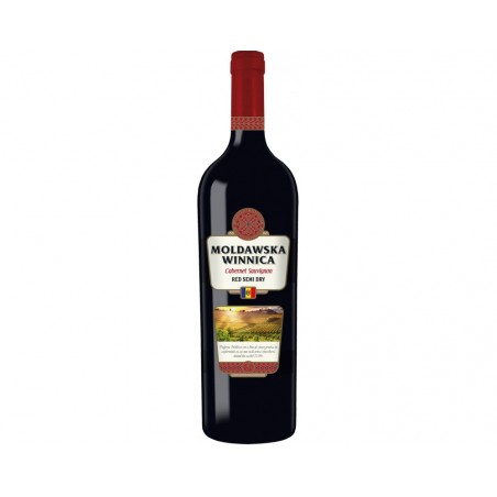 Mołdawska Winnica Cabernet Sauvignon Czerwone Semi Dry