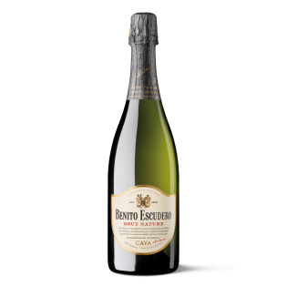 Benito Escudero Cava Brut Nature białe wino musujące wytrawne