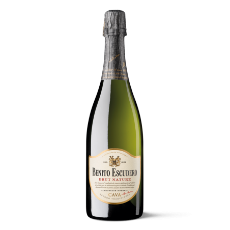 Benito Escudero Cava Brut Nature białe wino musujące wytrawne