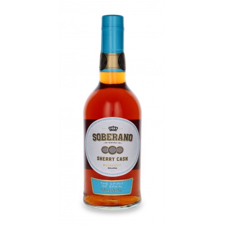 Brandy Soberano Solera Sherry Cask