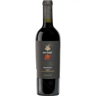 Messapi Primitivo Igp Puglia czerwone wytrawne