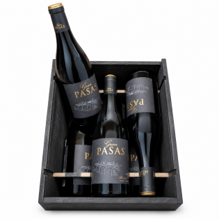 Zestaw Gran Pasas Monastrell Wooden Box