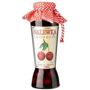 Nalewka Lwówecka Wiśnie w Alkoholu 0,5 L