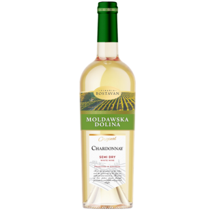 Mołdawska Dolina Chardonnay półwytrawne